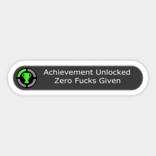 achievement unlocked Sticker